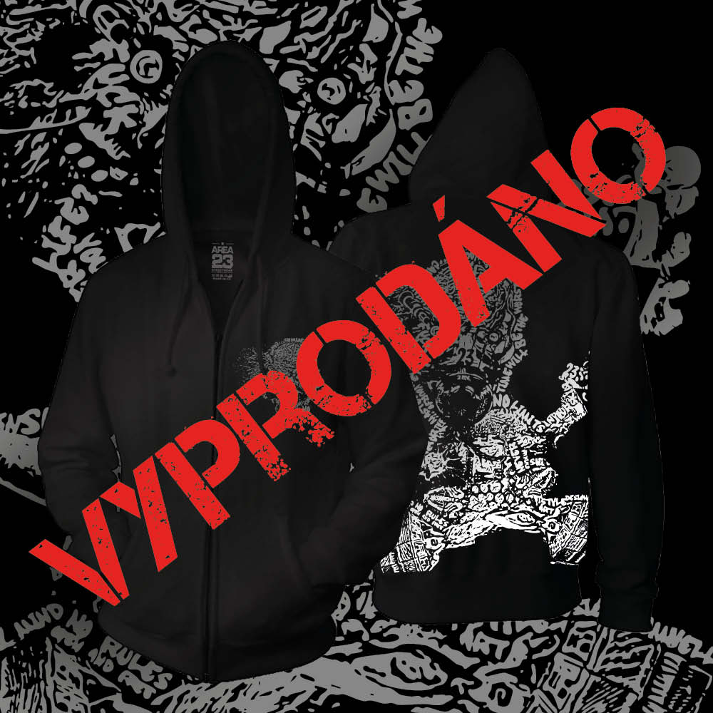 Unisex mikina se zipem limitovaná edice